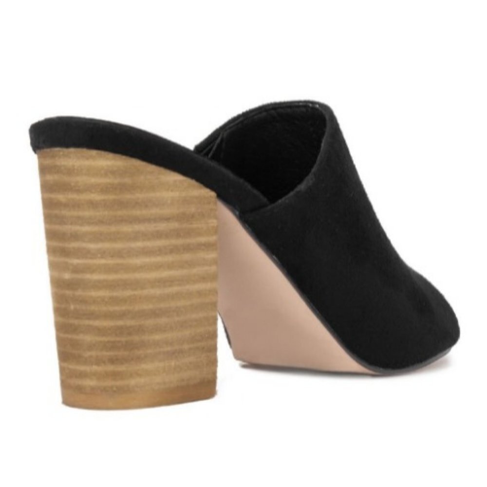 NEW Chase & Chloe 8 Vegan Suede Black Matte Global - Picture 3 of 3